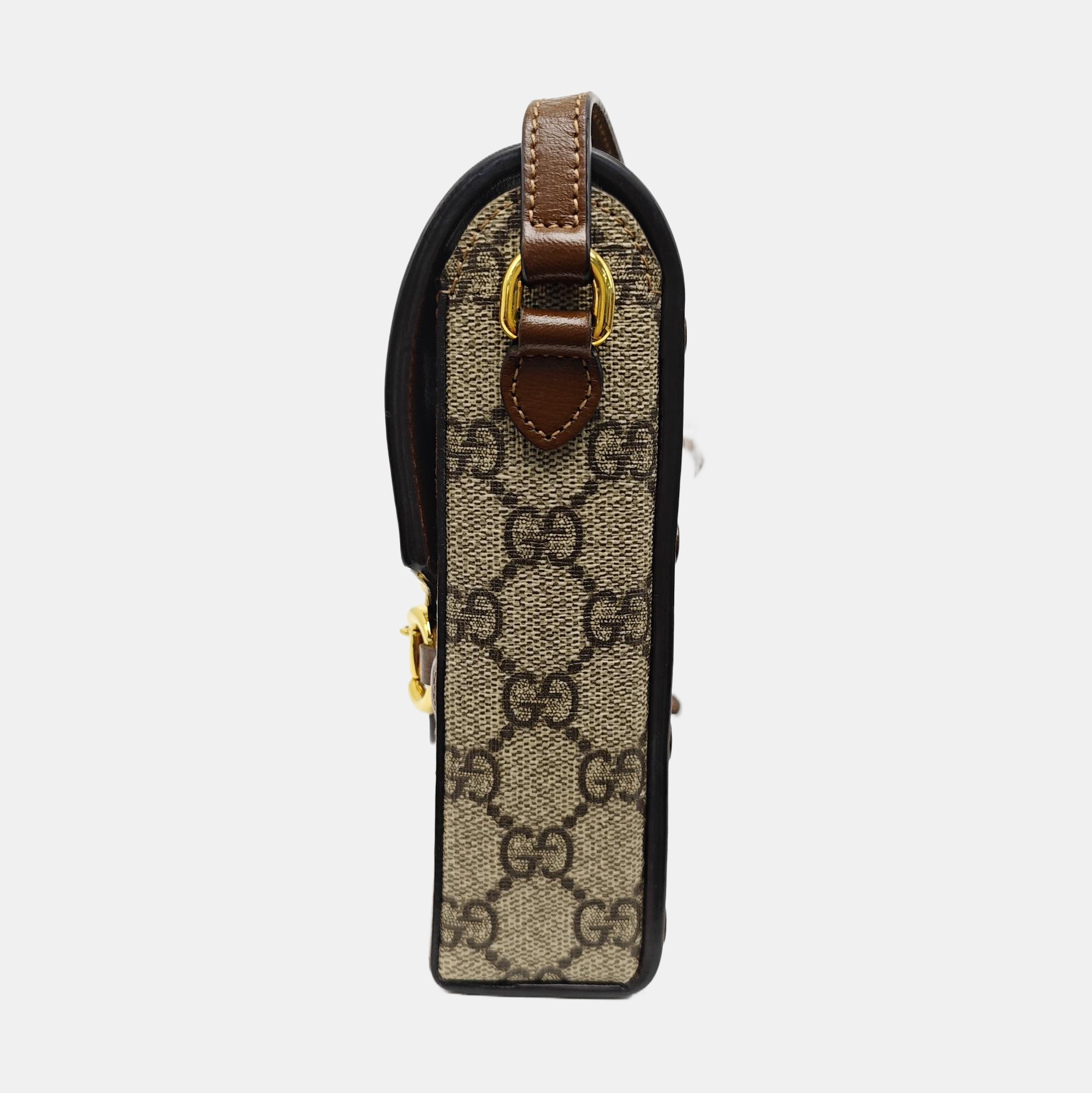 Horsebit 1955 Mini Coated Canvas Beige
