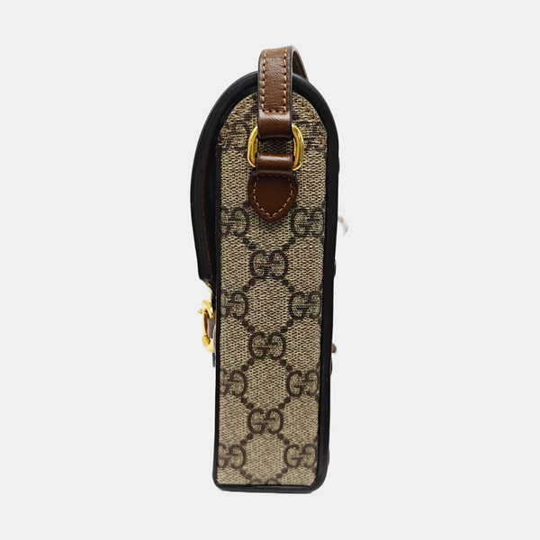 Horsebit 1955 Mini Coated Canvas Beige