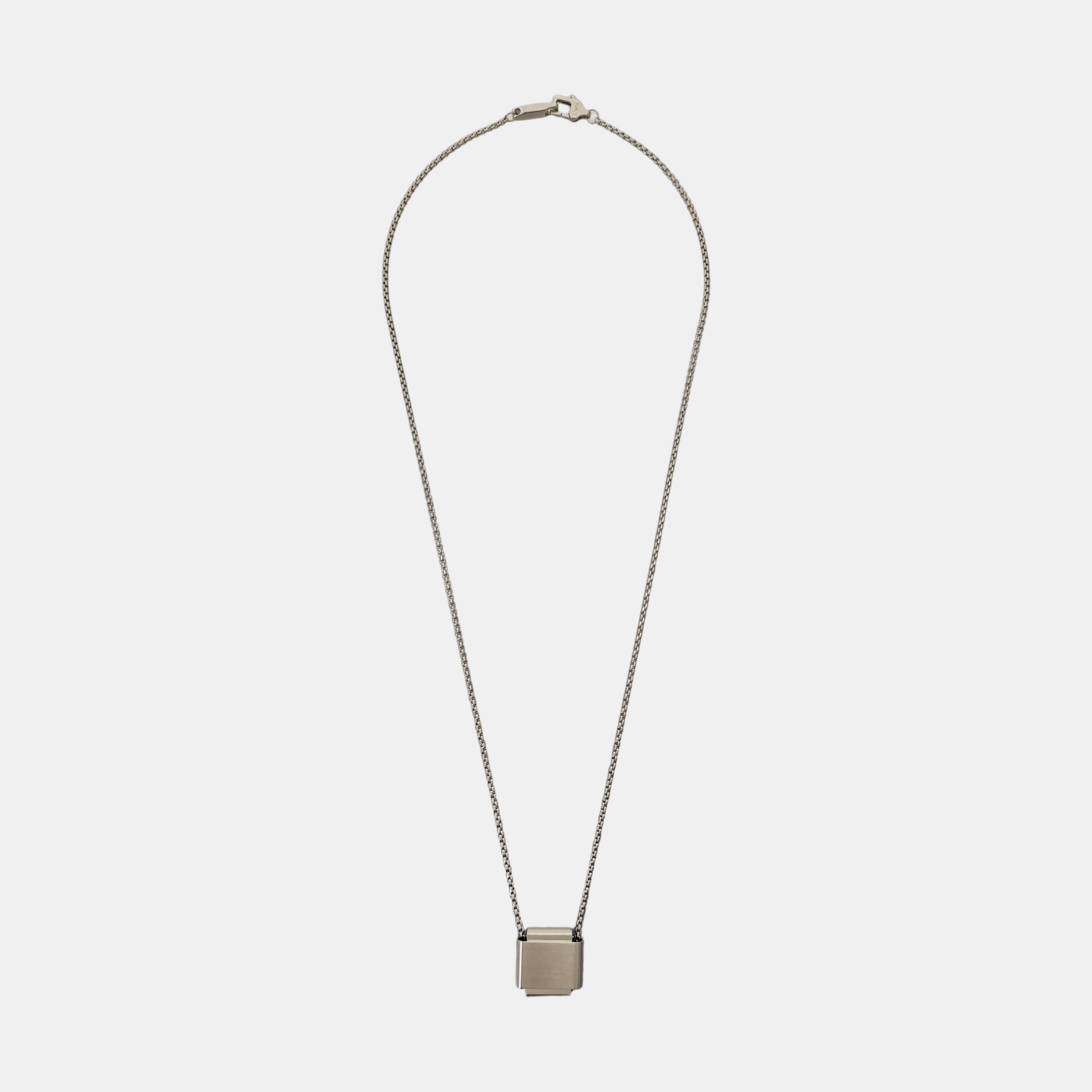 Steel Silver Necklace