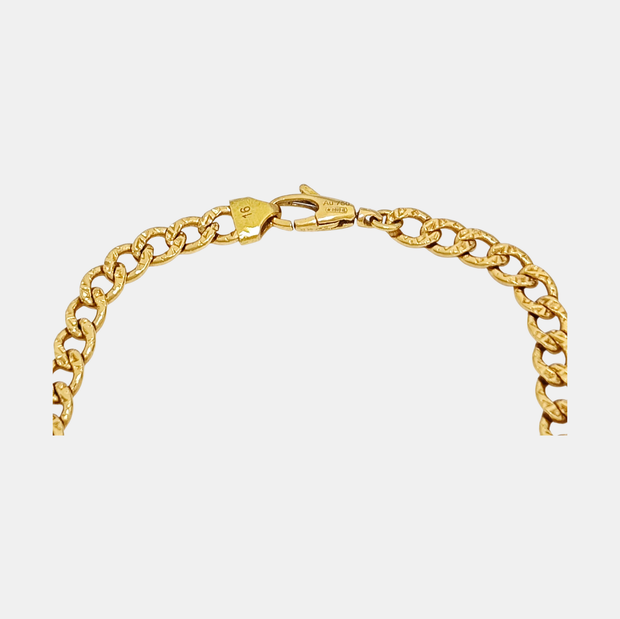 Lion Head 18k Gold Bracelet