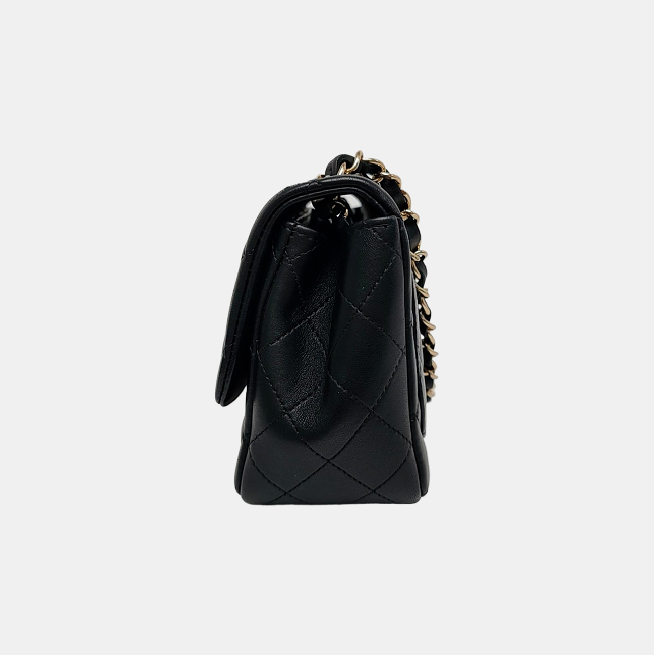 CLASSIC FLAP Mini Quilted Lambskin Black