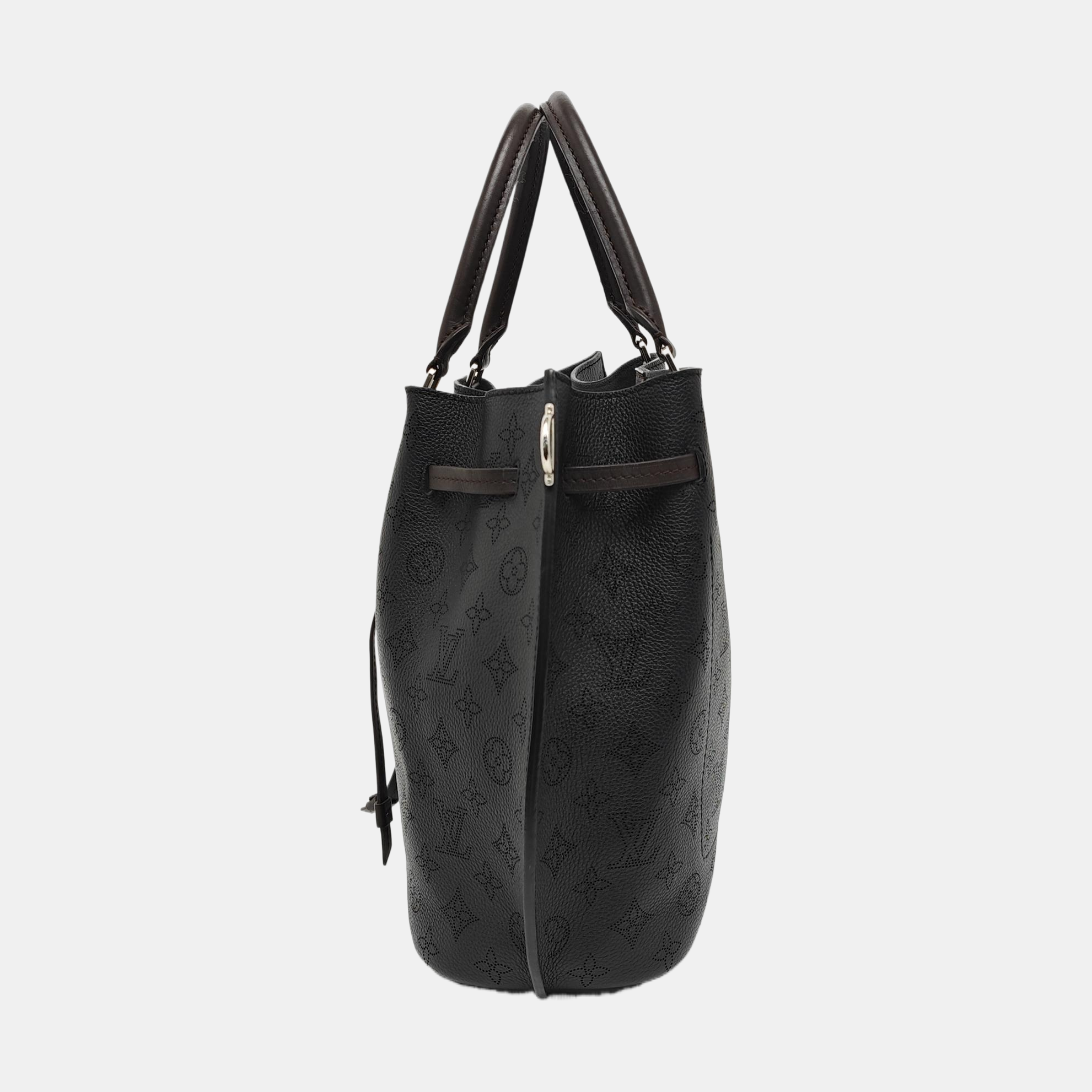 GIROLATA GM Monogram Calfskin Black