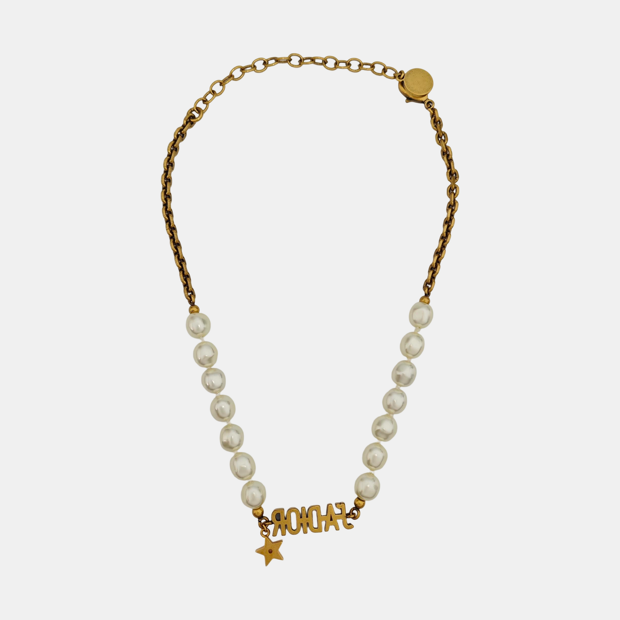J'adior Metal Gold Necklace