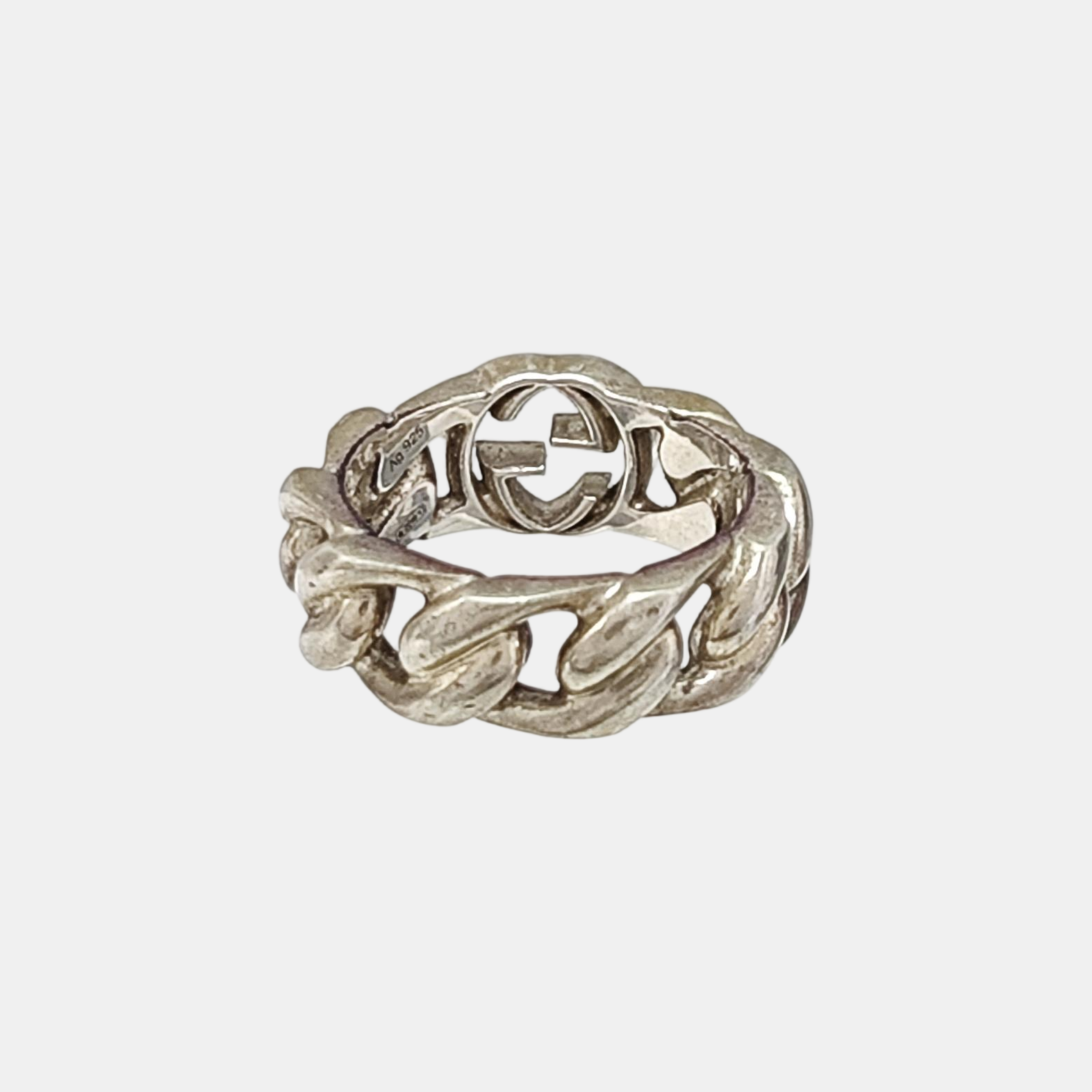 925 Sterling Silver Ring HK 13