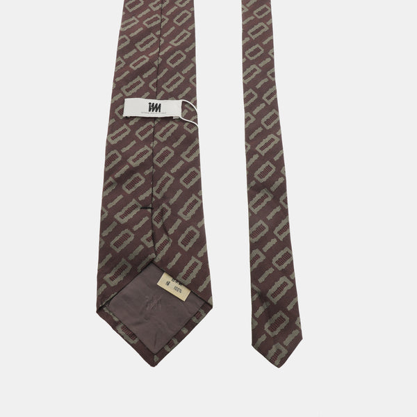 Silk Tie Purple
