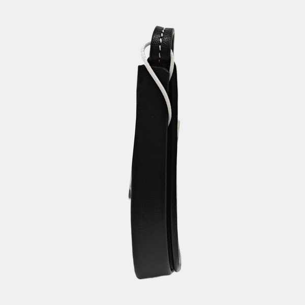 Heel Small Calfskin Black