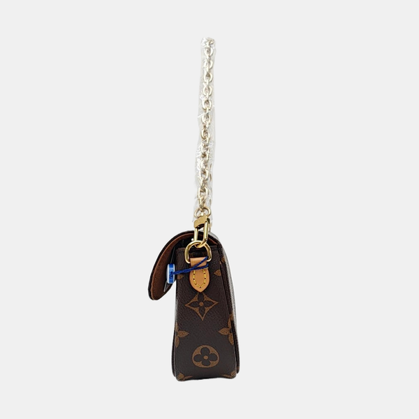 IVY Monogram Coated Canvas Brown
