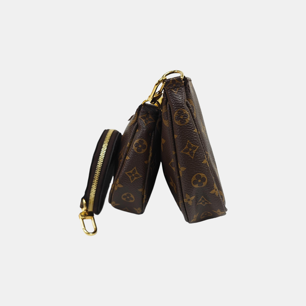MULTI Monogram Coated Canvas Brown