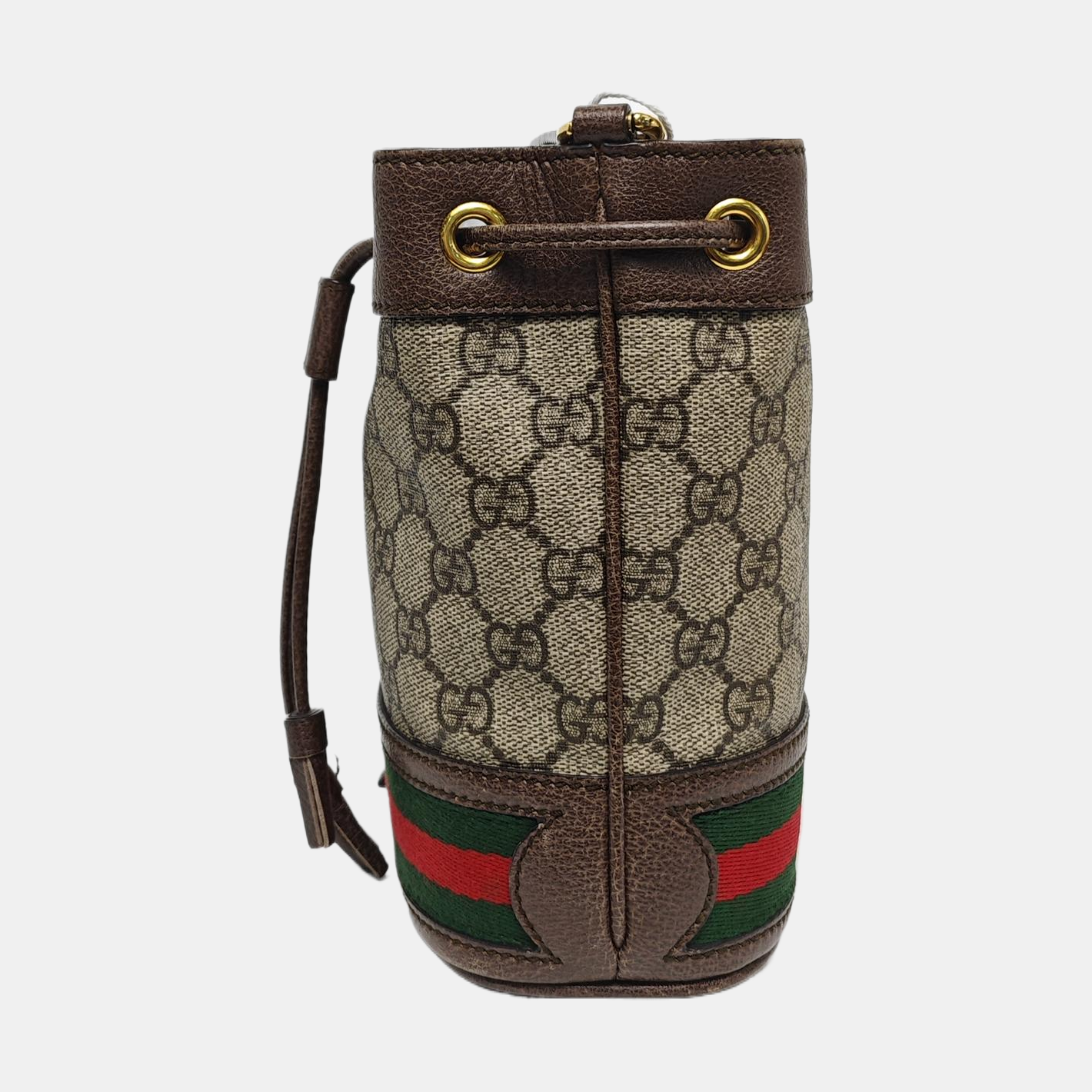 Ophidia Mini Monogram Coated Canvas Beige