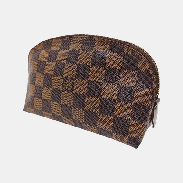 COSMETIC PM Damier Ebene Coated Canvas Brown