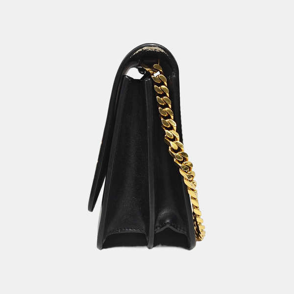 TB Small Calfskin Black