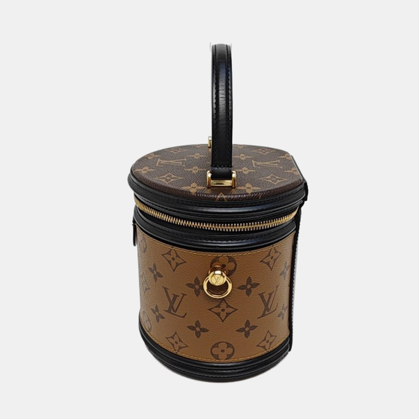 CANNES PM Monogram Coated Canvas Brown