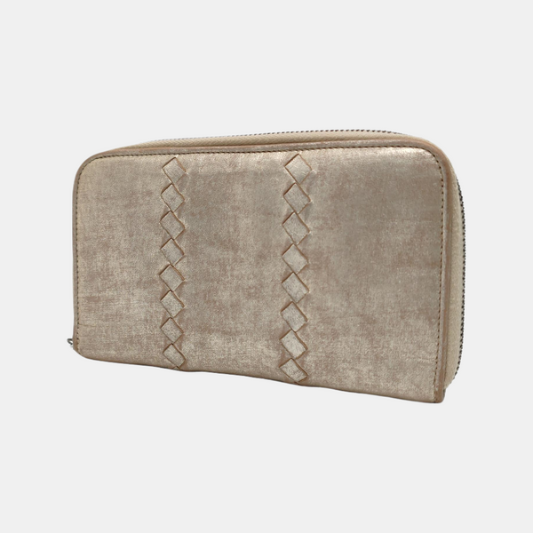 Calfskin Wallet Beige
