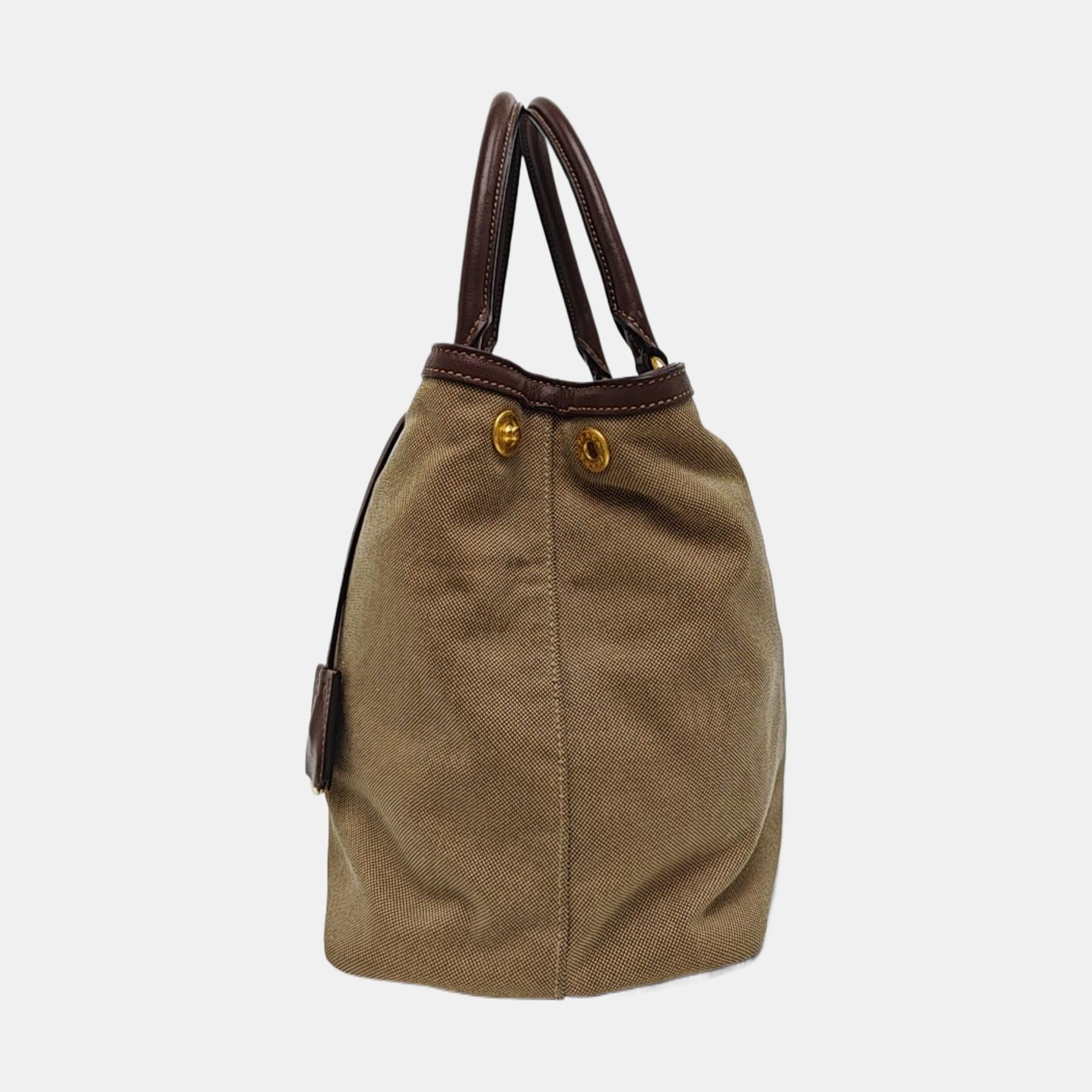 Canvas Tote Bag Brown