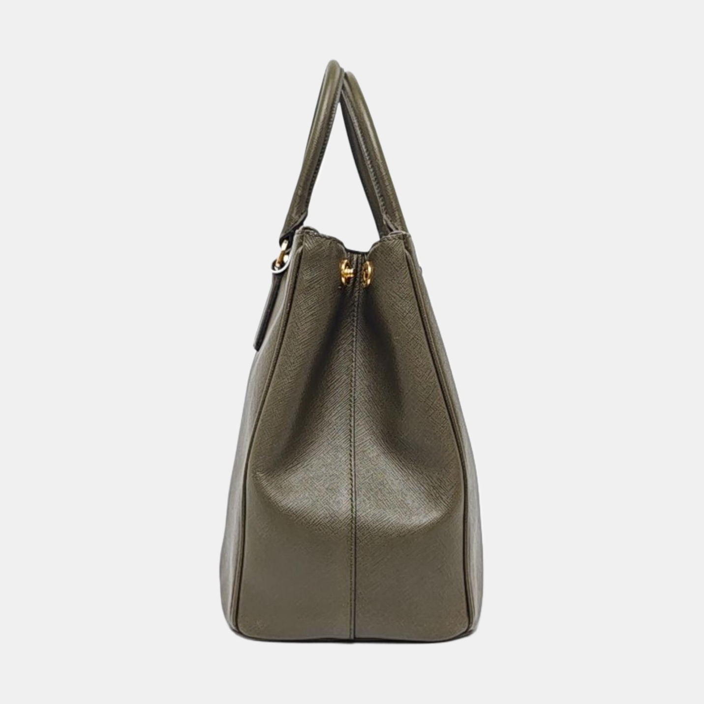 Galleria Extra Large Saffiano Calfskin Green