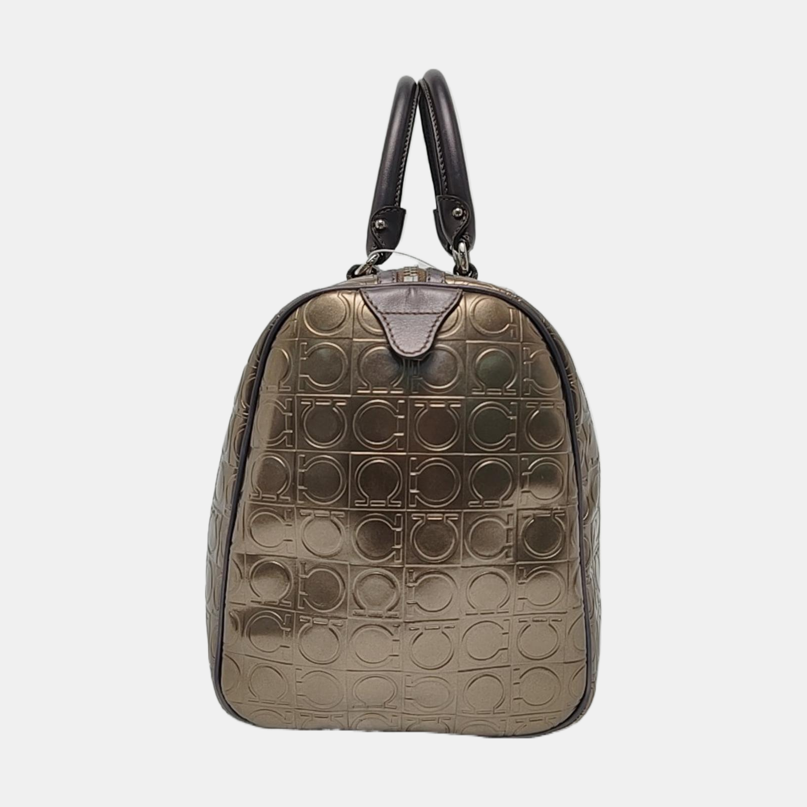 Gancini Calfskin Beige