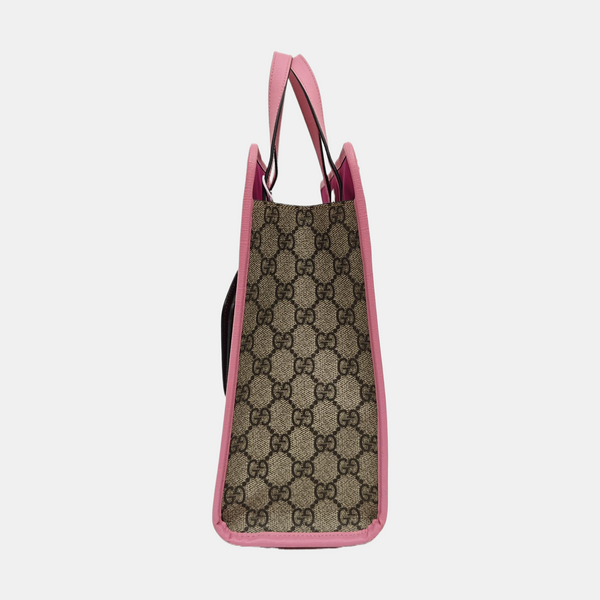 Children’s GG Bucket Monogram Coated Canvas Beige
