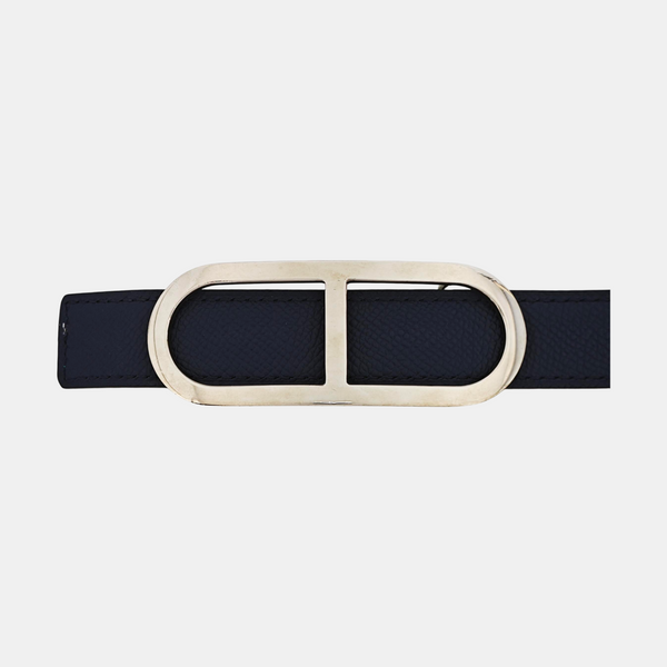 Leather Belt Blue