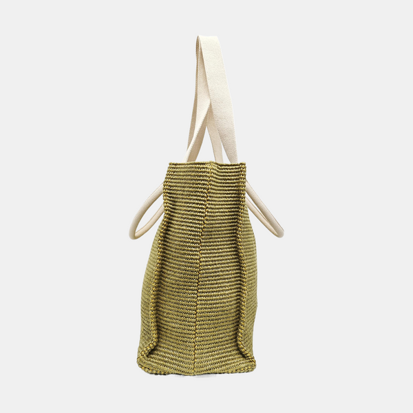 Special Material Tote Bag Green