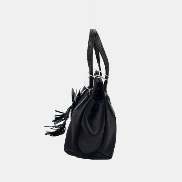 Silk Satin Black