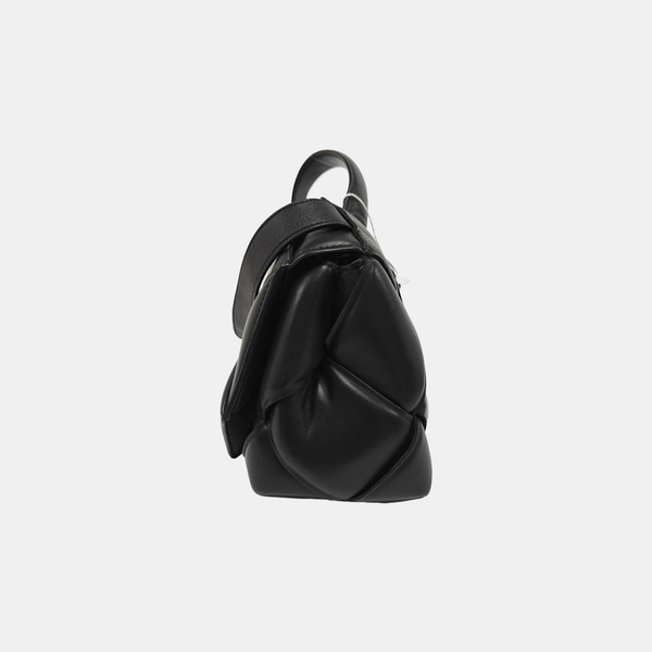 Lambskin Shoulder Bag Black