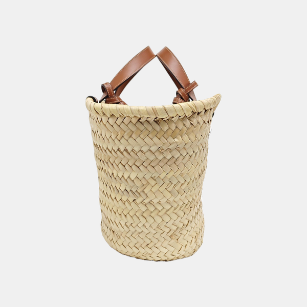 TEEN TRIOMPHE CELINE CLASSIC Small Straw Beige