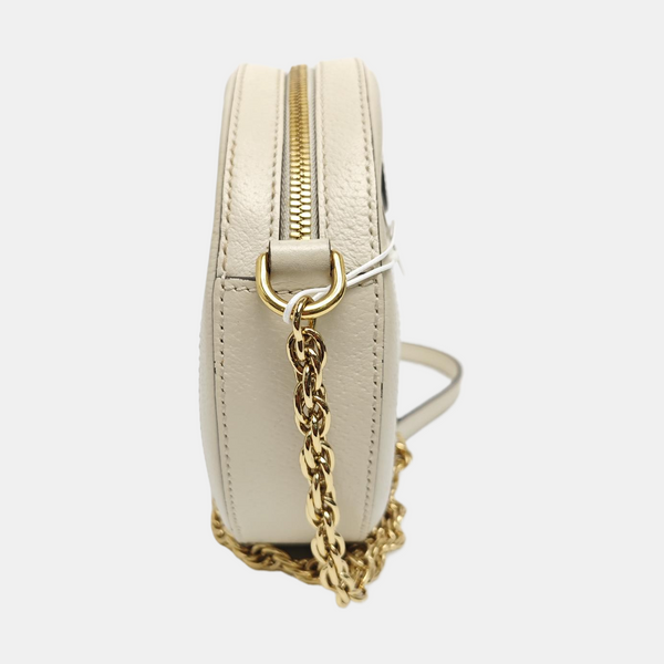 Ophidia Mini Calfskin White