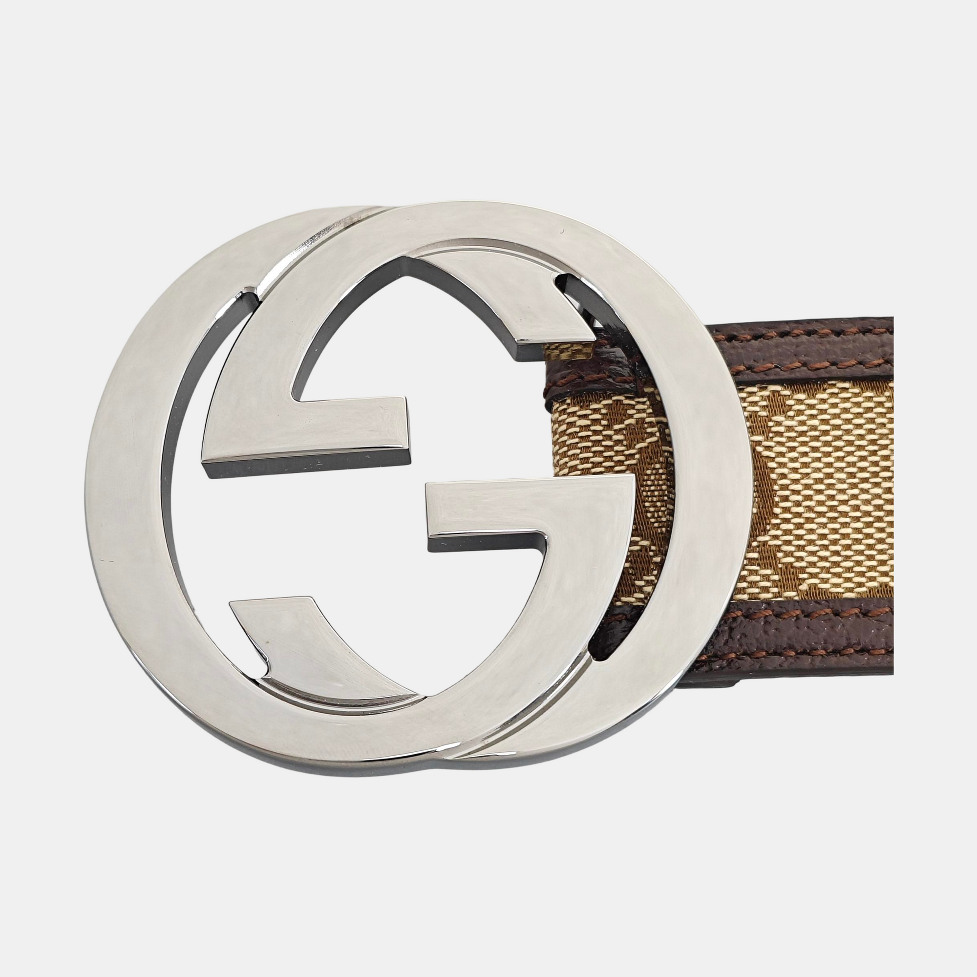 Fabric Belt Beige