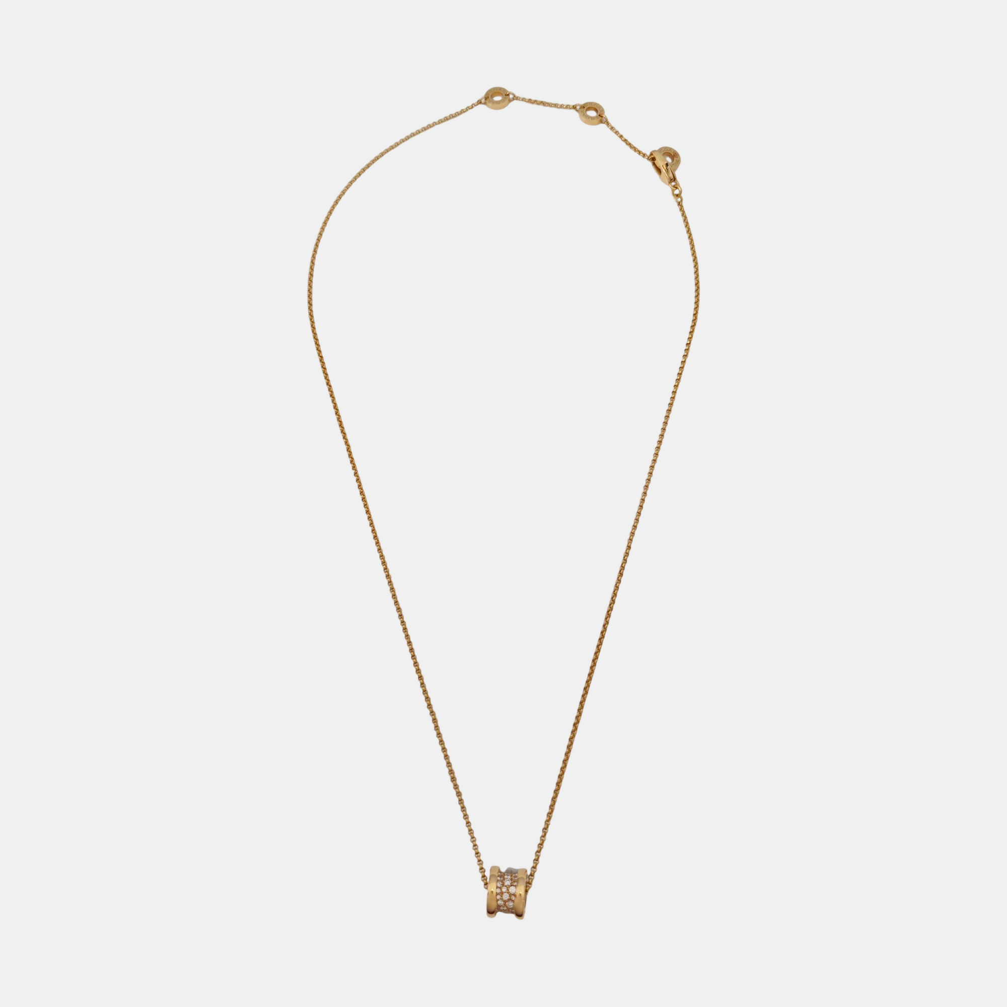 B.ZERO1 18k Rose Gold Necklace