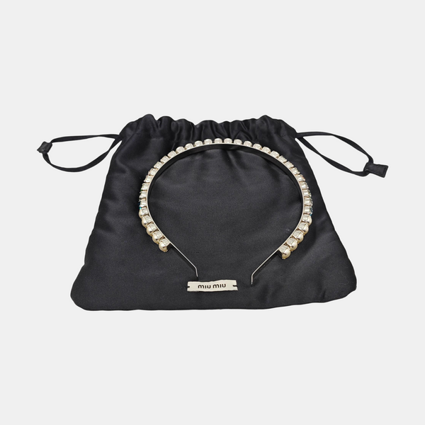 Faux Pearl Hairband Multicolor
