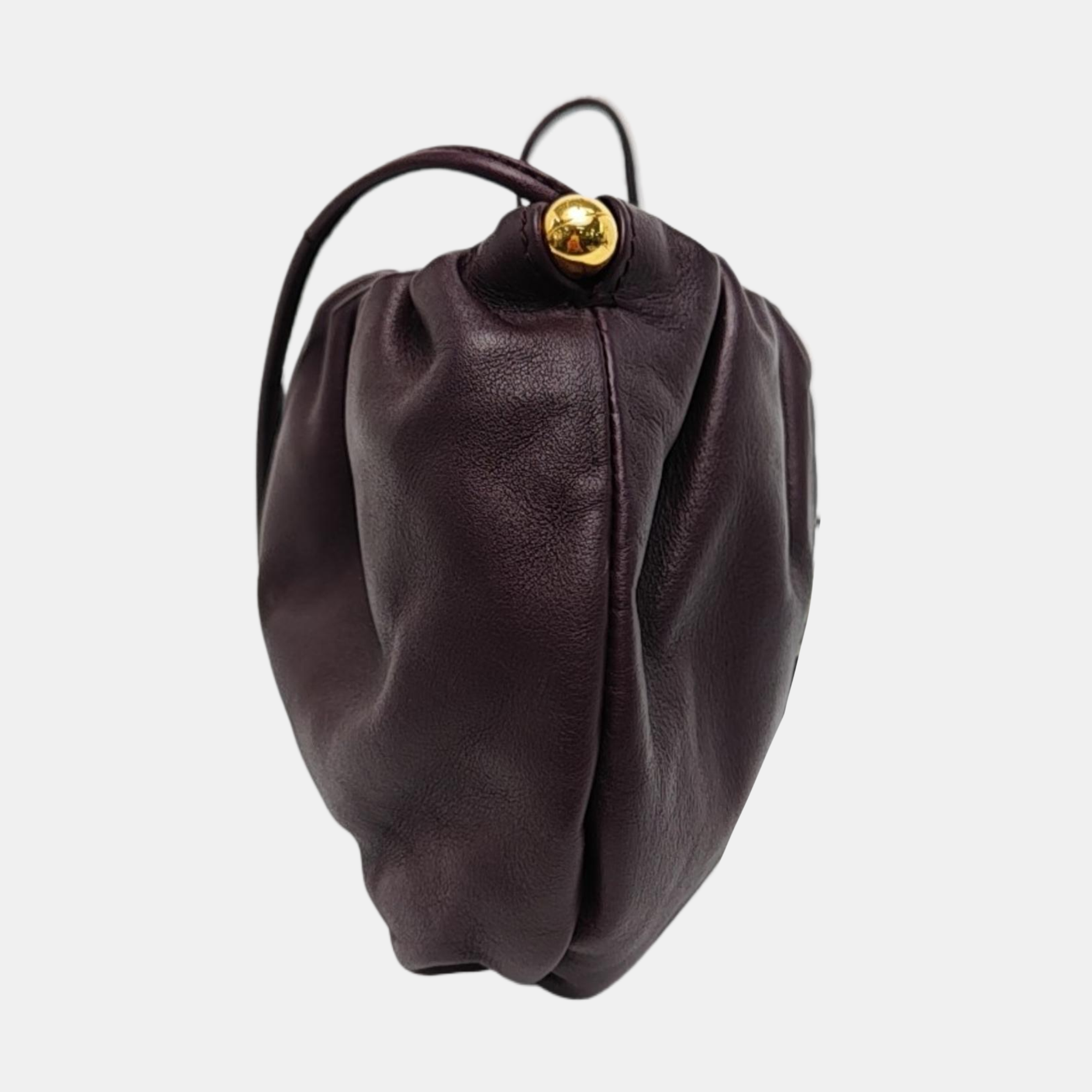 The Bulb Calfskin Red