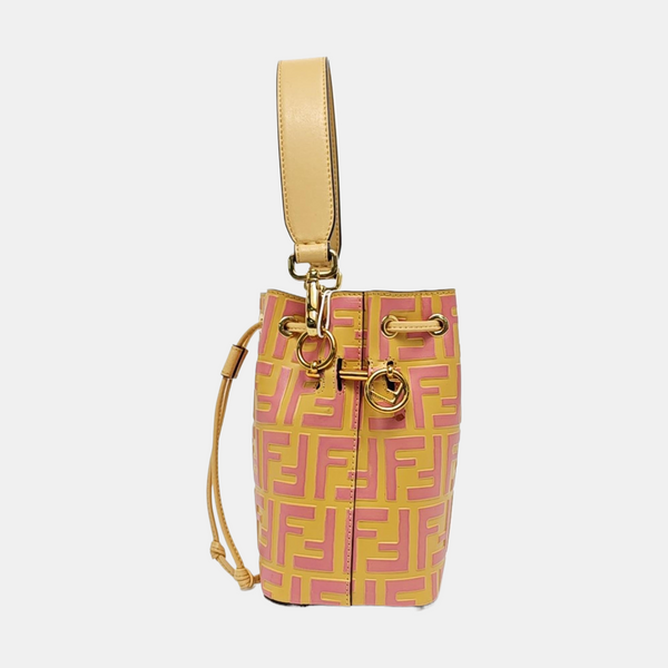 Mon Tresor Mini Calfskin Yellow