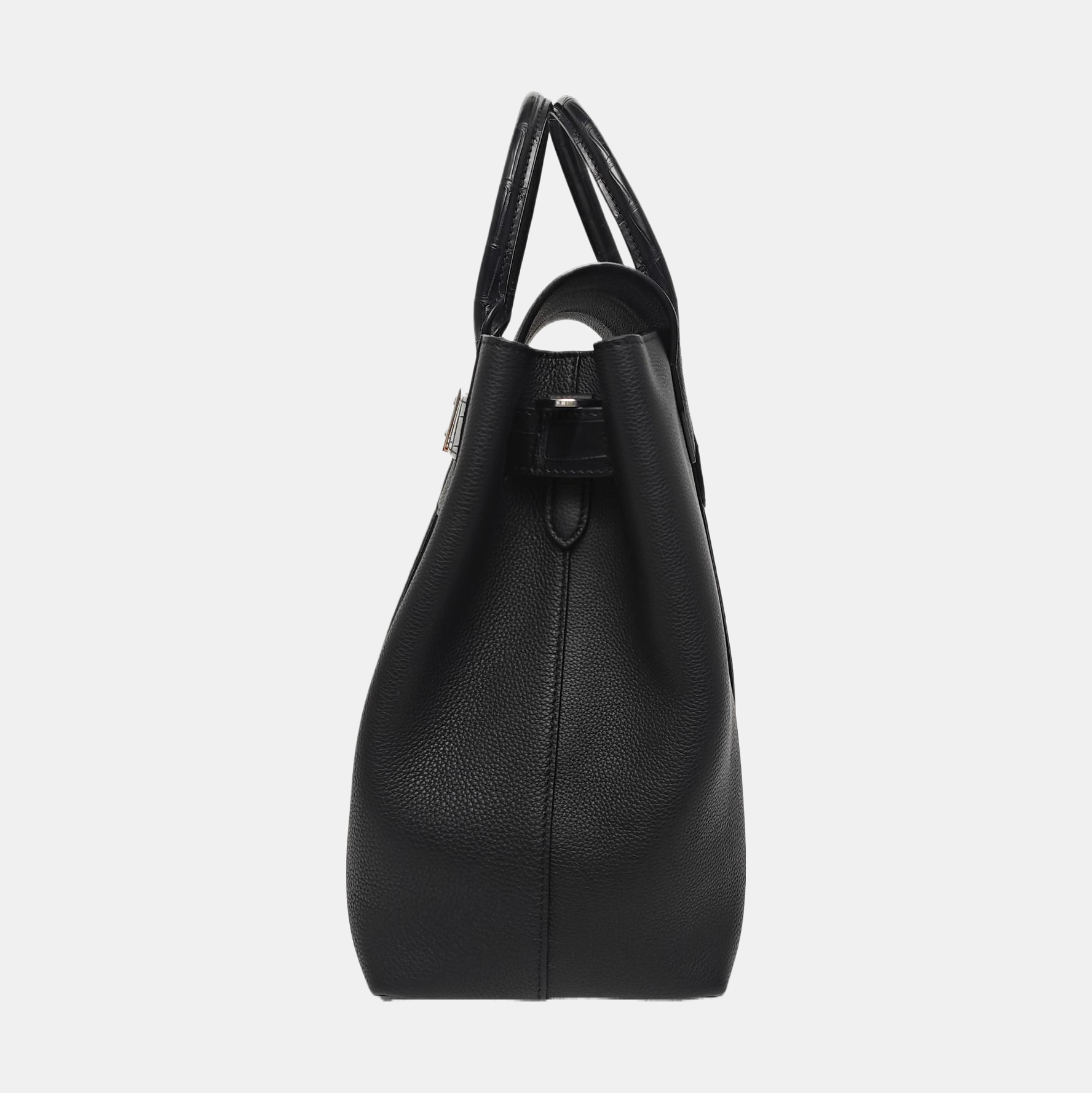 GEORGES MM Calfskin Black
