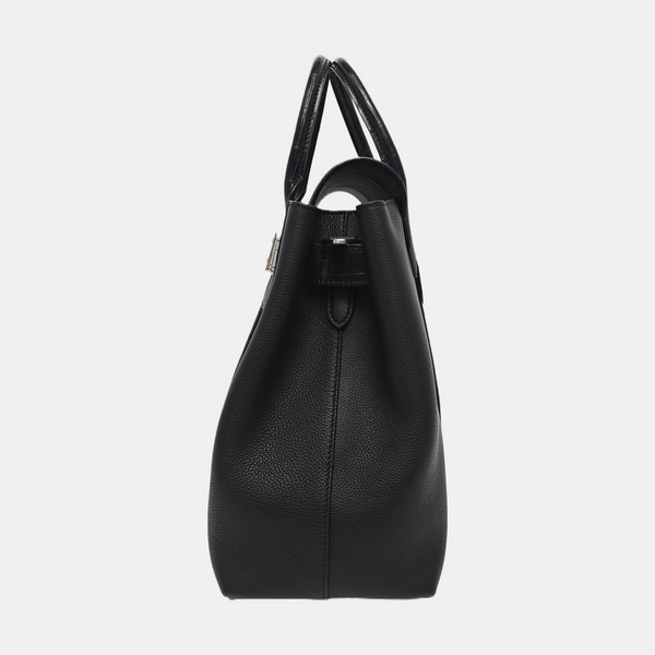 GEORGES MM Calfskin Black
