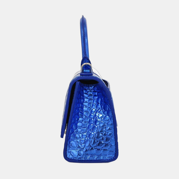 Hourglass XS Calfskin Blue