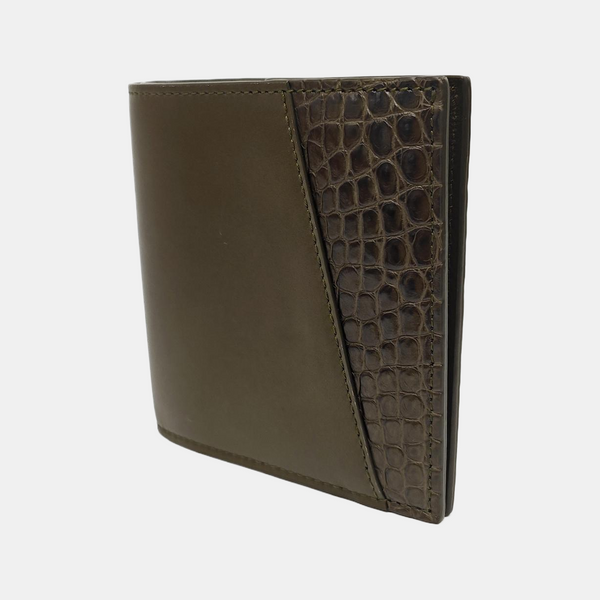 Calfskin Wallet Green
