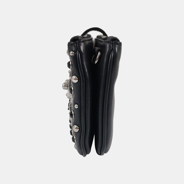 Calfskin Shoulder Bag Black