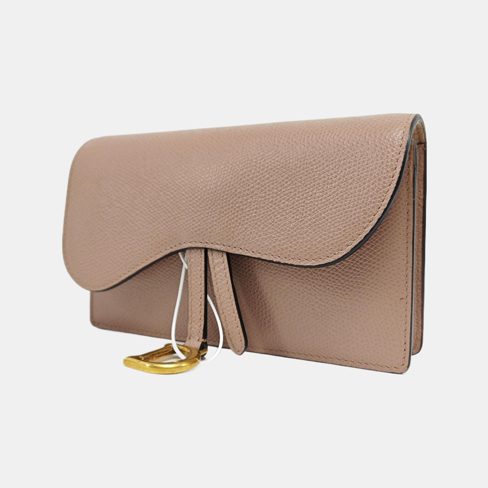Authenticated pre-owned  Saddle Calfskin Pink - Belt Bag at Looply
