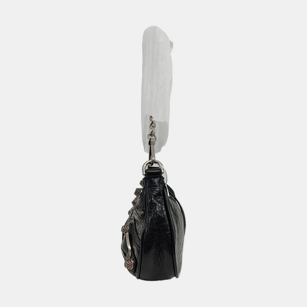 Le Cagole Mini Lambskin Black