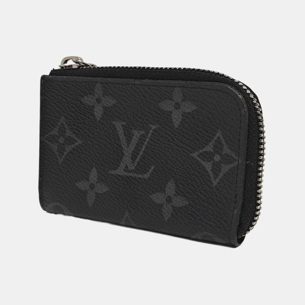 ZIPPY Monogram Coated Canvas Black Wallet