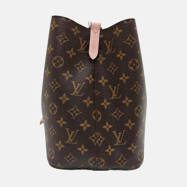 NÉONOÉ MM Monogram Coated Canvas Brown