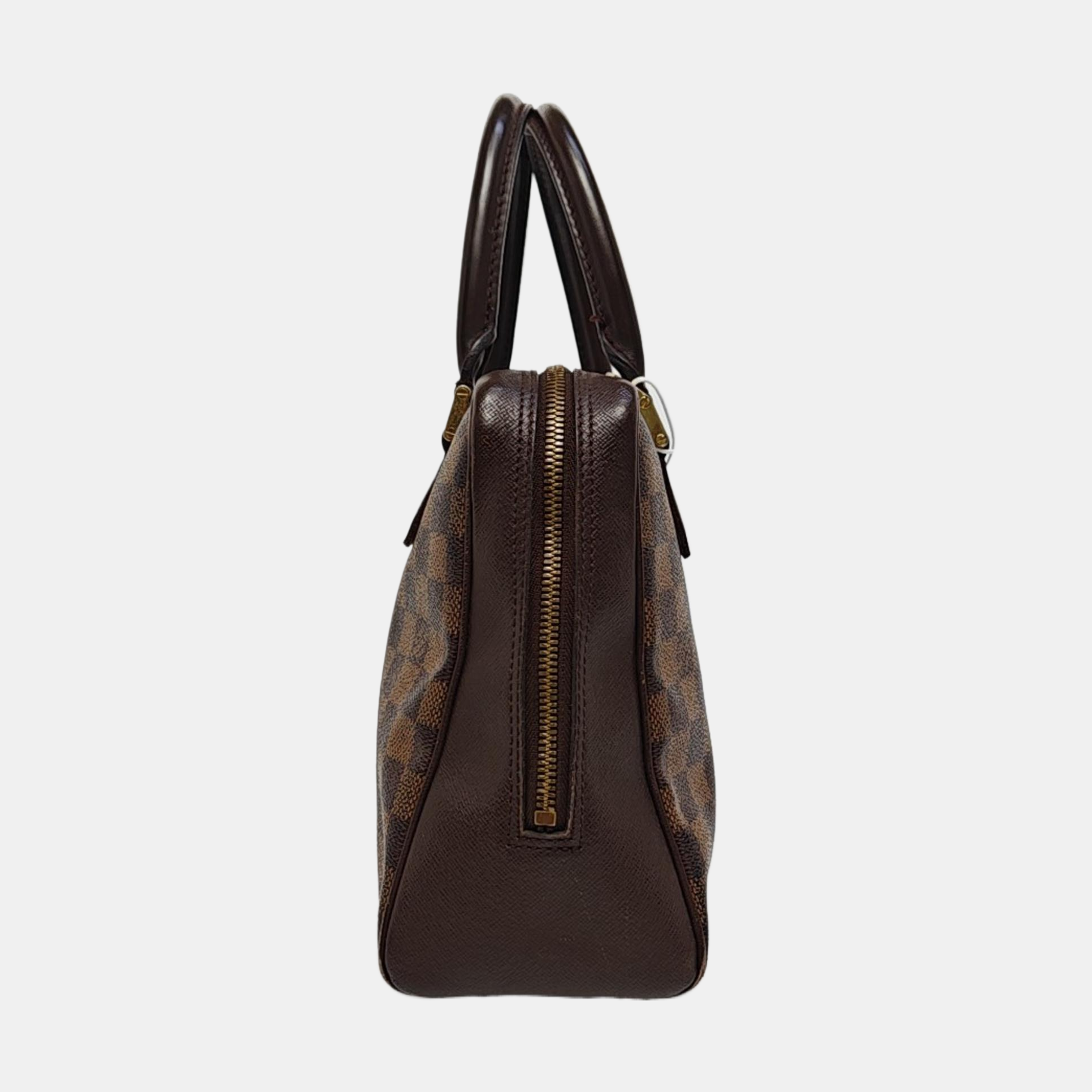 BRERA Damier Ebene Coated Canvas Brown