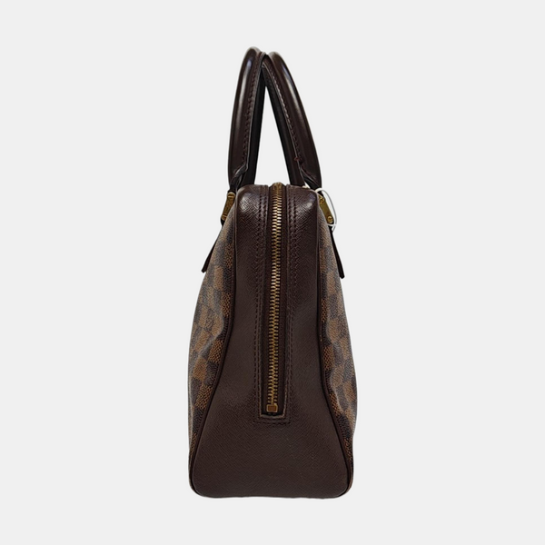 BRERA Damier Ebene Coated Canvas Brown
