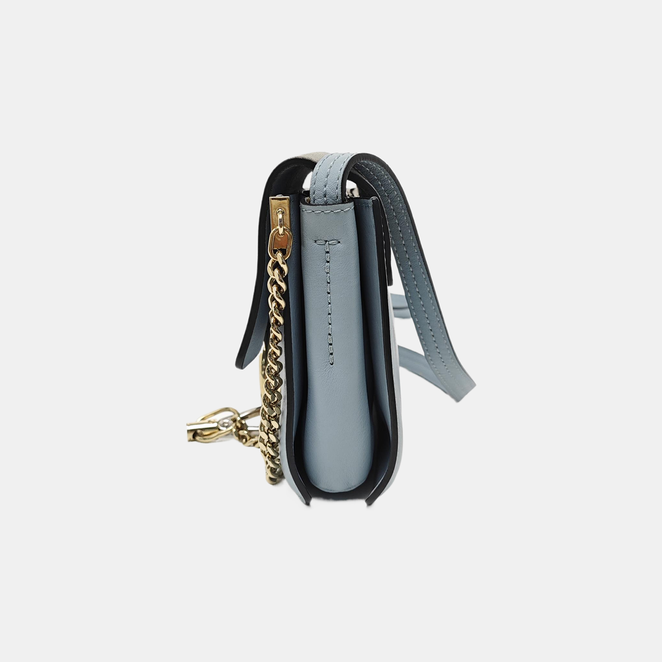 Faye Small Calfskin Blue