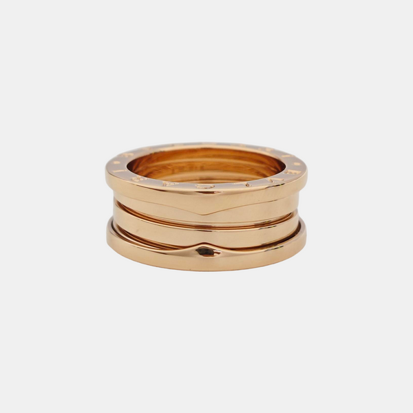 B.ZERO1 18k Rose Gold Ring EU 54
