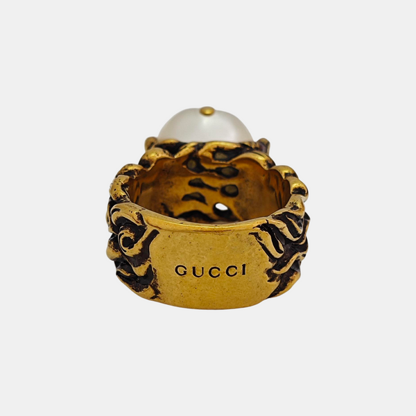 Metal Gold Ring HK 19