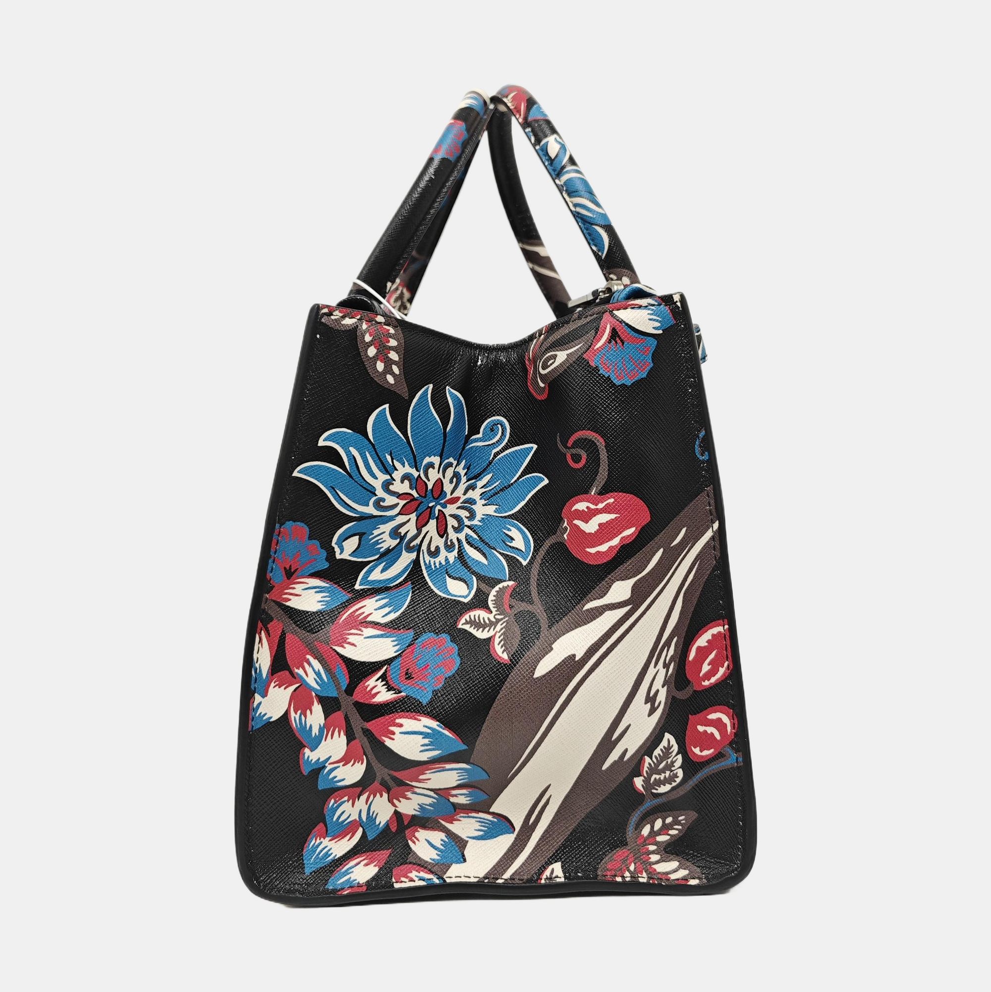 Calfskin Tote Bag Multicolor
