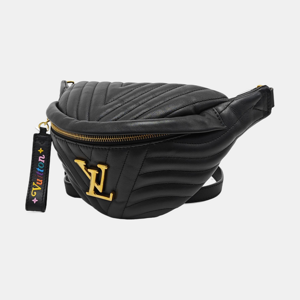 NEW WAVE Quilted Calfskin Black