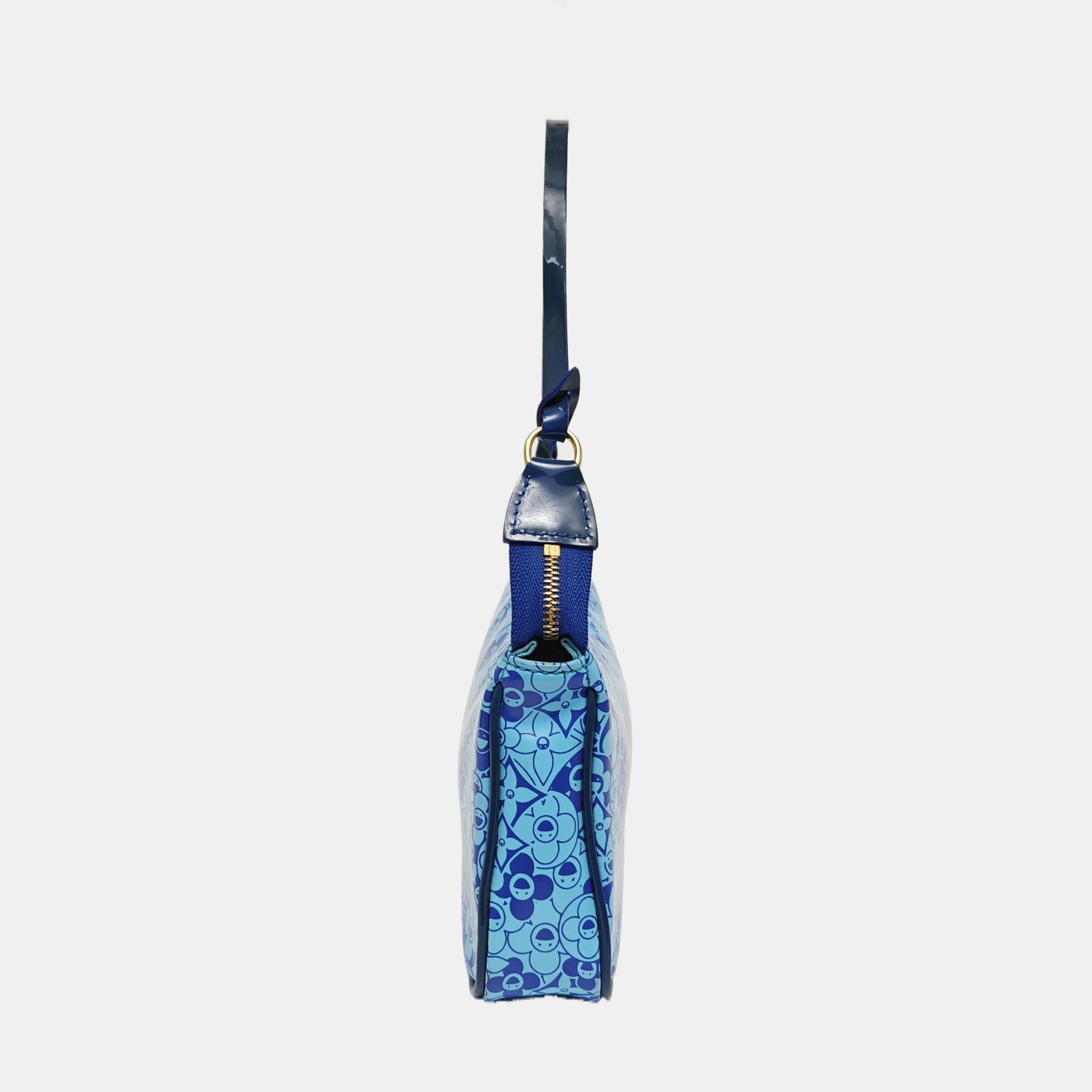 ACCESSOIRES GM Patent Leather Blue