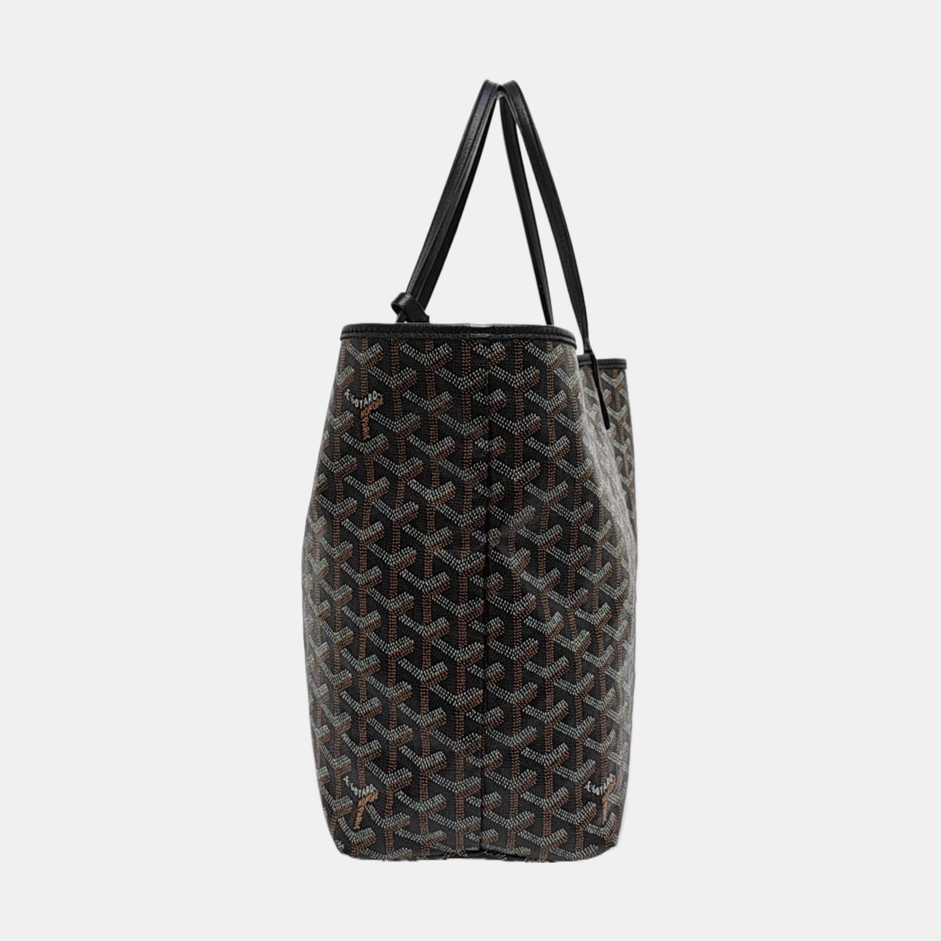 Saint Louis PM Coated Canvas Black